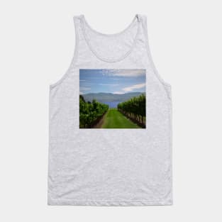 The Okanagan Lake and Grape Vines Tank Top